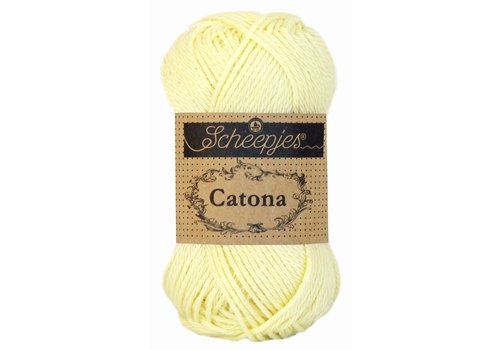 Scheepjes Scheepjes Catona 25 gram - 101 Candle Light - Katoen garen - Geel