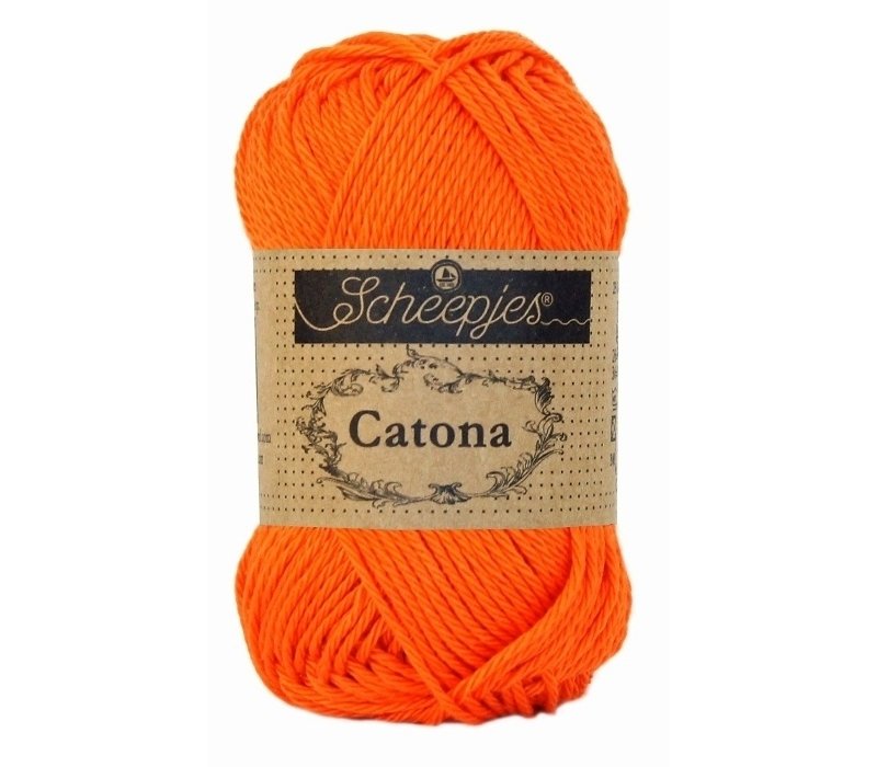 Scheepjes Catona 25 gram - 189 Royal Orange