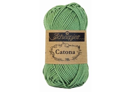 Scheepjes Scheepjes Catona 25 gram - 212 Sage Green - Katoen garen - Groen