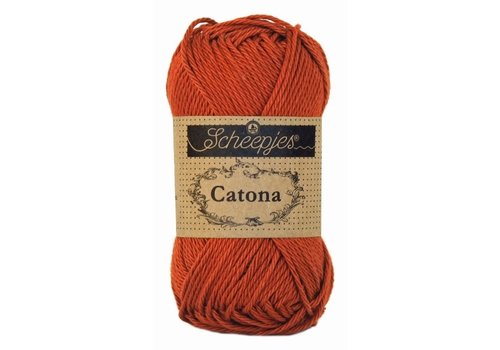 Scheepjes Scheepjes Catona 25 gram - 388 Rust - Katoen garen - Bruin