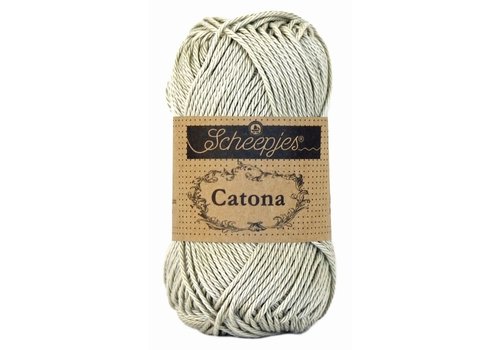 Scheepjes Scheepjes Catona 25 gram - 248 Champagne - Katoen garen - Grijs