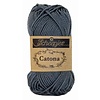 Scheepjes Catona 25 gram - 393 Charcoal - Katoen garen - Grijs
