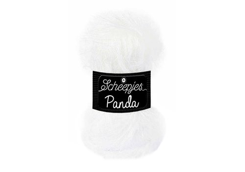 Scheepjes Scheepjes Panda - 580 Arctic Fox - 100% polyester - Wit