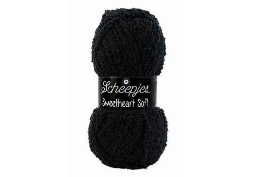 Scheepjes Scheepjes Sweetheart soft - 4 - 100% polyester - Zwart