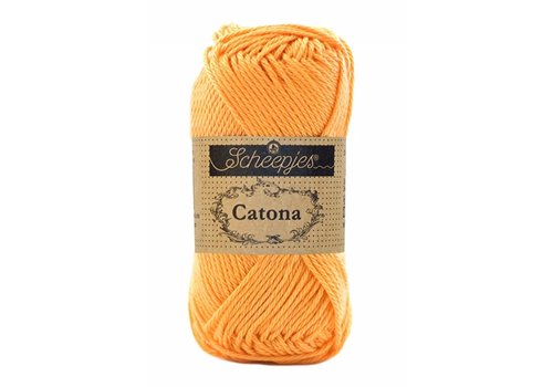 Scheepjes Scheepjes Catona 25 gram - 411 Sweet Orange - Katoen garen - Oranje