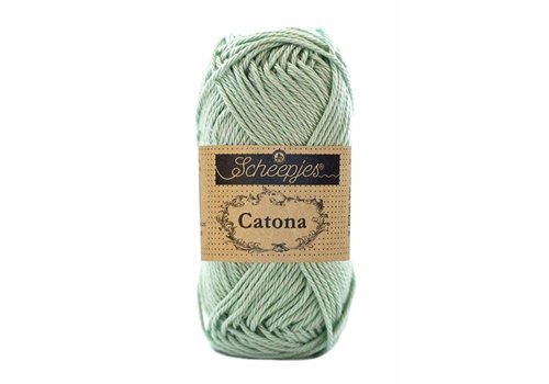 Scheepjes Scheepjes Catona 25 gram - 402 Silver Green - Katoen garen - Groen