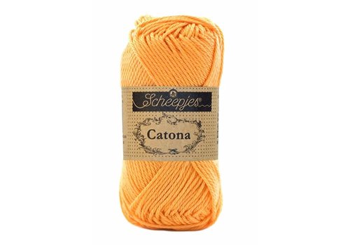 Scheepjes Scheepjes Catona 50 gram - 411 Sweet Orange - Katoen garen - Oranje