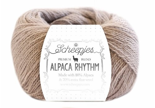 Scheepjes Scheepjes Alpaca Rhythm - 654 Robotic - 80% alpaca en 20% extra fijne wol - Bruin