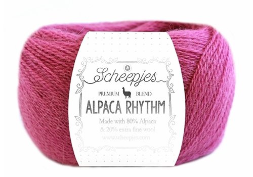 Scheepjes Scheepjes Alpaca Rhythm - 666 Merenque - 80% alpaca en 20% extra fijne wol - Roze