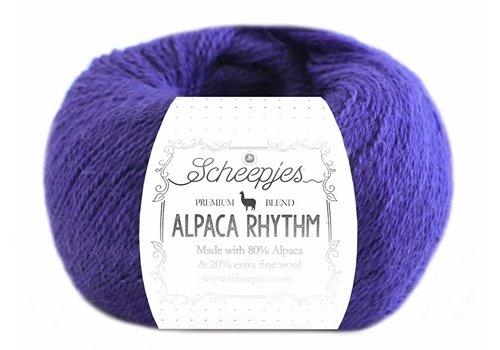 Scheepjes Scheepjes Alpaca Rhythm - 660 Calypso - 80% alpaca en 20% extra fijne wol - Blauw