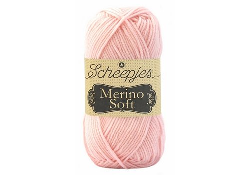 Scheepjes Scheepjes Merino soft - 647 Titian - 50% Superwash Merinowol, 25% microvezel en 25% acryl - Roze