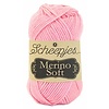 Scheepjes Merino soft - 632 Degas - 50% Superwash Merinowol, 25% microvezel en 25% acryl - Roze