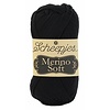 Scheepjes Merino soft - 601 Pollock - 50% Superwash Merinowol, 25% microvezel en 25% acryl - Zwart