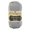 Scheepjes Merino soft - 604 Lowry - 50% Superwash Merinowol, 25% microvezel en 25% acryl - Grijs