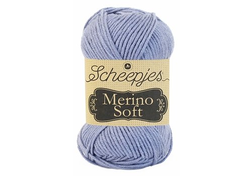 Scheepjes Scheepjes Merino soft - 613 Giotto - 50% Superwash Merinowol, 25% microvezel en 25% acryl - Grijs