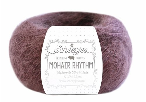 Scheepjes Scheepjes Mohair Rhythm - 671 Quickstep - 70% mohair en 30% microvezel - Paars