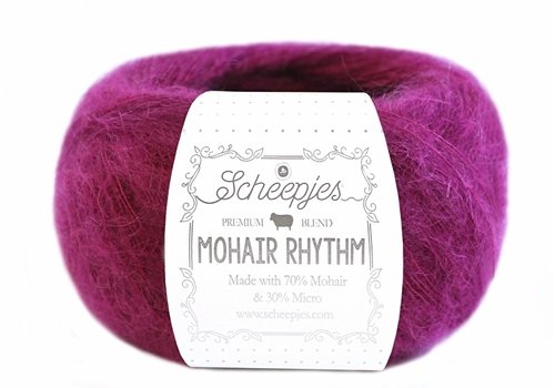 Scheepjes Scheepjes Mohair Rhythm - 687 Jitterbug - 70% mohair en 30% microvezel - Paars