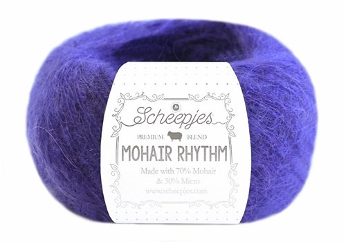 Scheepjes Scheepjes Mohair Rhythm - 680 Calypso - 70% mohair en 30% microvezel - Paars