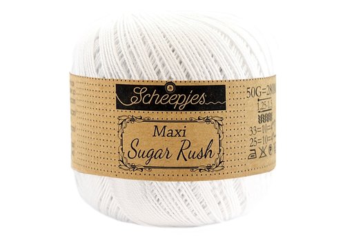 Scheepjes Scheepjes Maxi Sugar Rush - 106 Snow White - Wit