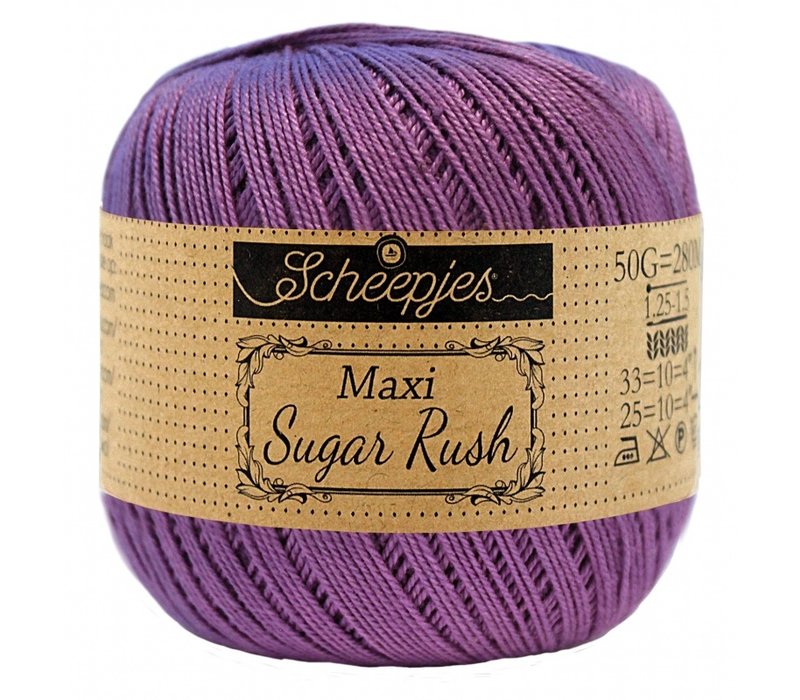 Scheepjes Maxi Sugar Rush - 113 Delphinium - Paars