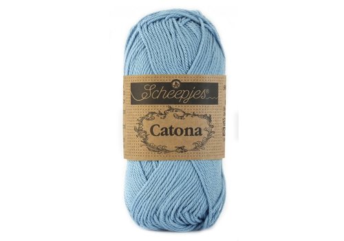 Scheepjes Scheepjes Catona 50 gram - 510 Sky Blue - Katoen garen - Blauw