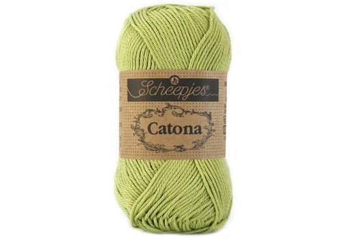 Scheepjes Scheepjes Catona 50 gram - 512 Lime - Katoen garen - Groen