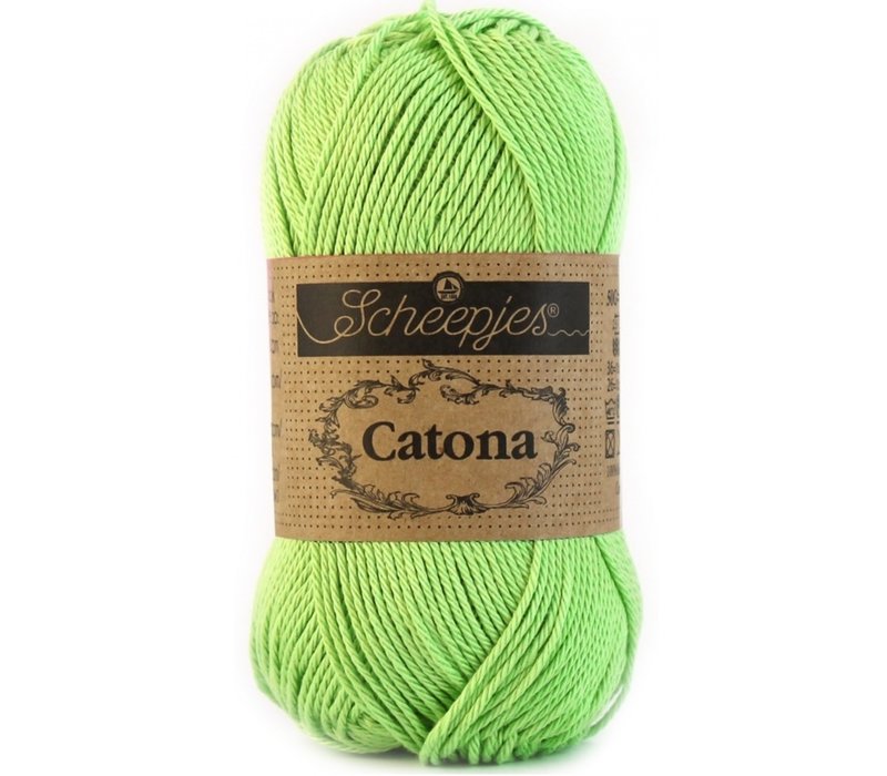 Scheepjes Catona 50 gram - 513 Apple Green