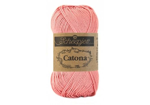 Scheepjes Scheepjes Catona 50 gram - 518 Marshmallow - Katoen garen - Roze