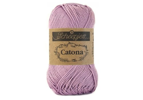 Scheepjes Scheepjes Catona 50 gram - 520 Lavender - Katoen garen - Paars