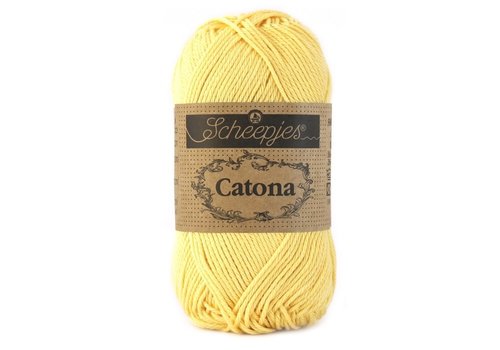 Scheepjes Scheepjes Catona 50 gram - 522 Primrose - Katoen garen - Geel