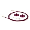 KnitPro kabel 60cm paars