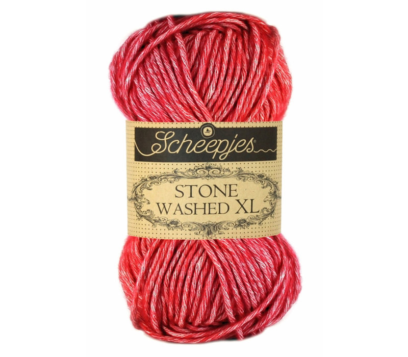 Scheepjes Stone Washed XL - 847 Red Jasper