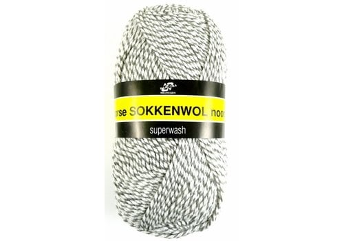 Scheepjes Scheepjes Noorse Sokkenwol Markoma - 6849 - 20% wol, 40% acryl en 40% polyamide - Beige-grijs