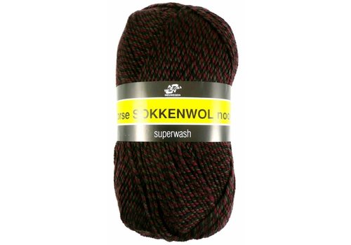 Scheepjes Scheepjes Noorse Sokkenwol Markoma - 6864 - 20% wol, 40% acryl en 40% polyamide - Rood - Groen