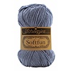 Scheepjes Softfun - 2602 State Blue - 60% katoen en 40% acryl - Grijs