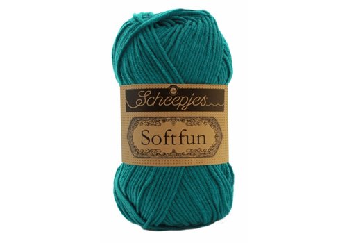 Scheepjes Scheepjes Softfun -  2604 Aztec - 60% katoen en 40% acryl - Blauw