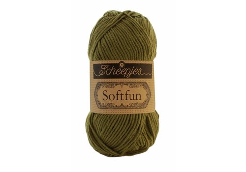 Scheepjes Scheepjes Softfun -  2616 Pickle - 60% katoen en 40% acryl - Groen