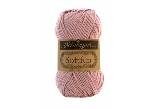 Scheepjes Scheepjes Softfun -  2618 Blossom - 60% katoen en 40% acryl - Roze