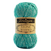 Scheepjes Stone Washed - 824 Turquoise - 70% katoen en 30% acryl - Groen