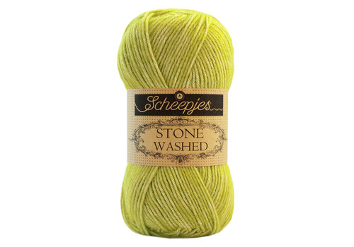 Scheepjes Scheepjes Stone Washed - 827 Peridot - 70% katoen en 30% acryl - Groen Scheepjes Scheepjes Stone Washed - 827 Peridot - 70% katoen en 30% acryl - Groen