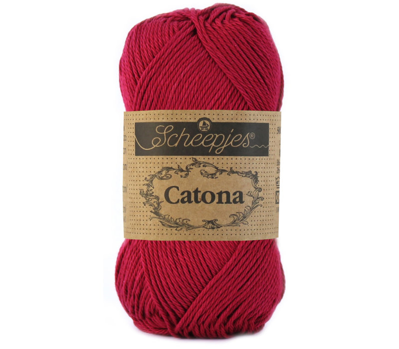 Scheepjes Catona 25 gram - 517 Ruby