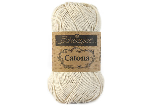 Scheepjes Scheepjes Catona 25 gram - 505 Linen - Katoen garen - Grijs