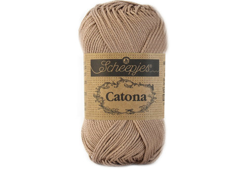 Scheepjes Scheepjes Catona 25 gram - 506 Caramel - Katoen garen - Bruin