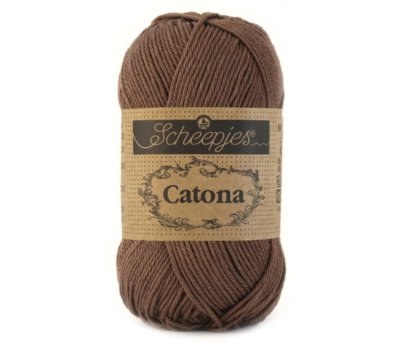 Scheepjes Catona 25 gram - 507 Chocolate