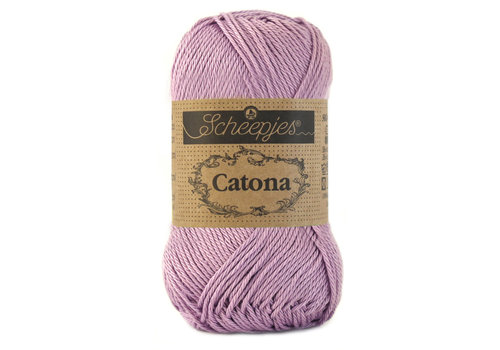 Scheepjes Scheepjes Catona 25 gram - 520 Lavender - Katoen garen - Paars