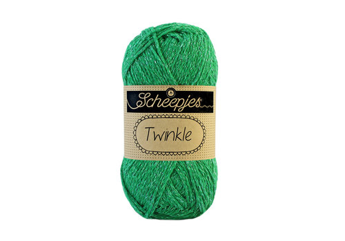 Scheepjes Scheepjes Twinkle - 930 - 88% katoen en 12% polyester of 75% katoen en 25% polyester. - Groen