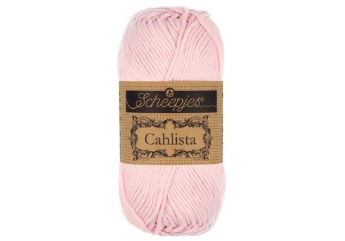 Scheepjes Scheepjes Cahlista - 238 Powder Pink - 100% natuurlijk katoen - Roze