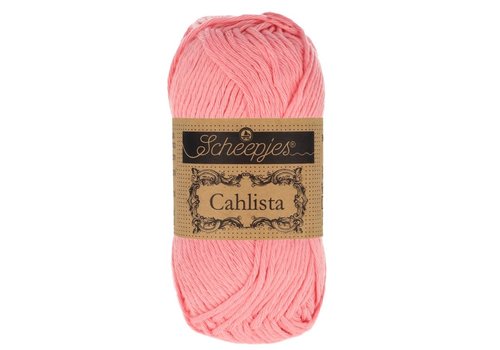 Scheepjes Scheepjes Cahlista - 409 Soft Rose - 100% natuurlijk katoen - Roze