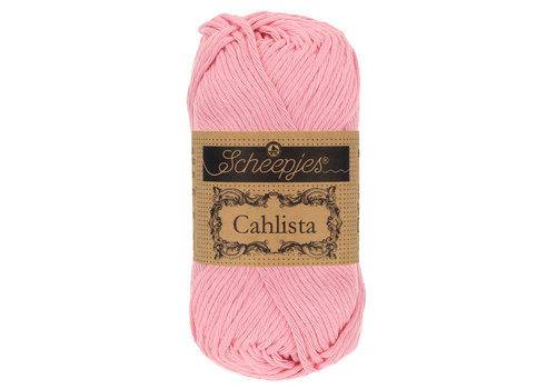 Scheepjes Scheepjes Cahlista - 518 Marshmallow - 100% natuurlijk katoen - Roze