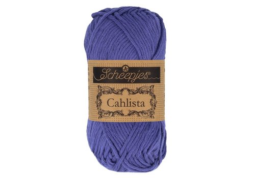 Scheepjes Scheepjes Cahlista - 508 Deep Amethyst - 100% natuurlijk katoen - Paars